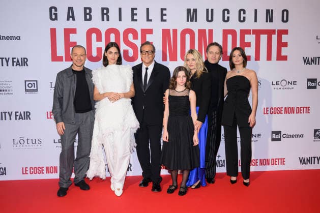 Premiere of the movie -Le cose non dette- Cinema Colosseo - Milan, Italy Stefano Accorsi;Miriam Leone;Gabriele Muccino;?;Carolina Crescentini;Claudio Santamaria;? Premiere of the movie -Le cose non dette- Cinema Colosseo - Milan, Italy 26th January 2026 SGPItalia id 134395 Not Exclusive  Copyright: xALFONSOxCATALANO SGPITALIAx