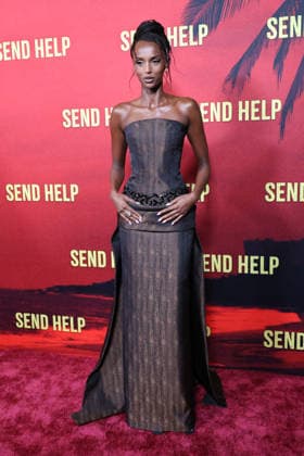 January 26, 2026, Los Angeles, Ca, USA: LOS ANGELES - JAN 21: Edyll Ismail at Send Help World Premiere at the TCL Chinese Theater IMAX on January 21, 2026 in Los Angeles, CA Los Angeles USA - ZUMAnc22 20260126_zaa_nc22_006 Copyright: xKathyxHutchinsx