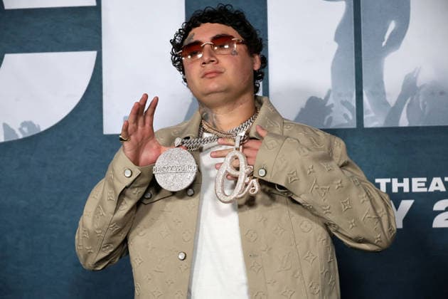 January 26, 2026, Los Angeles, California, USA: LOS ANGELES - JAN 20: OhGeesy, aka Alejandro Lloyd Carranza at CLIKA Los Angeles Premiere at the TCL Chinese Theater IMAX on January 20, 2026 in Los Angeles, CA Los Angeles USA - ZUMAb170 20260126_aap_b170_057 Copyright: xKayxBlakex