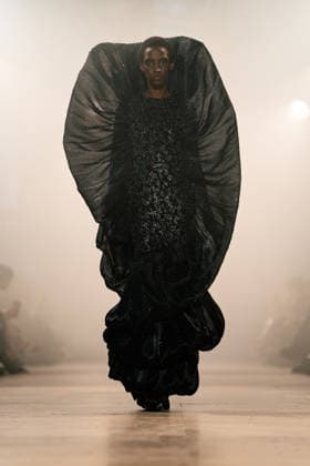 Rahul Mishra - Runway - Paris Fashion Week - Haute Couture Week Spring Summer 2026 A model walks the runway durinh the Rahul Mishra Haute Couture Week Spring Summer 2026 show as part of the Paris Fashion Week., Credit:Lounis Tiar Avalon France, Paris  Copyright: xLounisxTiarx xAvalonx 1069625359