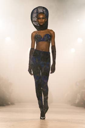 Rahul Mishra - Runway - Paris Fashion Week - Haute Couture Week Spring Summer 2026 A model walks the runway durinh the Rahul Mishra Haute Couture Week Spring Summer 2026 show as part of the Paris Fashion Week., Credit:Lounis Tiar Avalon France, Paris  Copyright: xLounisxTiarx xAvalonx 1069625547
