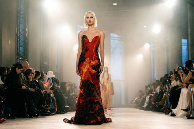 Rahul Mishra - Runway - Paris Fashion Week - Haute Couture Week Spring Summer 2026 A model walks the runway durinh the Rahul Mishra Haute Couture Week Spring Summer 2026 show as part of the Paris Fashion Week., Credit:Lounis Tiar Avalon France, Paris  Copyright: xLounisxTiarx xAvalonx 1069627231