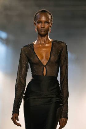 Rahul Mishra - Runway - Paris Fashion Week - Haute Couture Week Spring Summer 2026 A model walks the runway durinh the Rahul Mishra Haute Couture Week Spring Summer 2026 show as part of the Paris Fashion Week., Credit:Lounis Tiar Avalon France, Paris  Copyright: xLounisxTiarx xAvalonx 1069627296