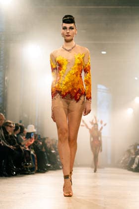 Rahul Mishra - Runway - Paris Fashion Week - Haute Couture Week Spring Summer 2026 A model walks the runway durinh the Rahul Mishra Haute Couture Week Spring Summer 2026 show as part of the Paris Fashion Week., Credit:Lounis Tiar Avalon France, Paris  Copyright: xLounisxTiarx xAvalonx 1069627325