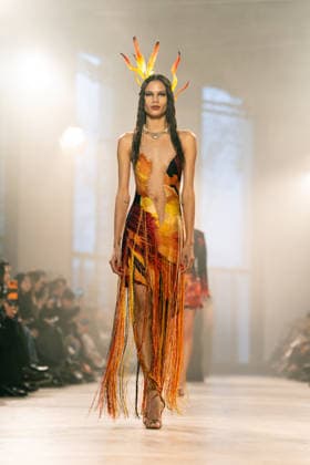 Rahul Mishra - Runway - Paris Fashion Week - Haute Couture Week Spring Summer 2026 A model walks the runway durinh the Rahul Mishra Haute Couture Week Spring Summer 2026 show as part of the Paris Fashion Week., Credit:Lounis Tiar Avalon France, Paris  Copyright: xLounisxTiarx xAvalonx 1069628583