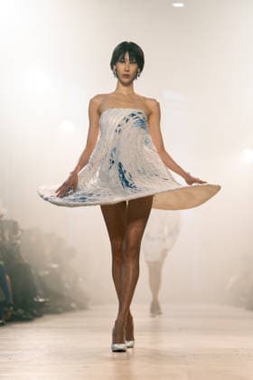 Rahul Mishra - Runway - Paris Fashion Week - Haute Couture Week Spring Summer 2026 A model walks the runway durinh the Rahul Mishra Haute Couture Week Spring Summer 2026 show as part of the Paris Fashion Week., Credit:Lounis Tiar Avalon France, Paris  Copyright: xLounisxTiarx xAvalonx 1069628735