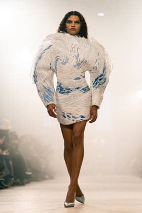Rahul Mishra - Runway - Paris Fashion Week - Haute Couture Week Spring Summer 2026 A model walks the runway durinh the Rahul Mishra Haute Couture Week Spring Summer 2026 show as part of the Paris Fashion Week., Credit:Lounis Tiar Avalon France, Paris  Copyright: xLounisxTiarx xAvalonx 1069628850