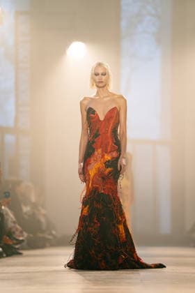 Rahul Mishra - Runway - Paris Fashion Week - Haute Couture Week Spring Summer 2026 A model walks the runway durinh the Rahul Mishra Haute Couture Week Spring Summer 2026 show as part of the Paris Fashion Week., Credit:Lounis Tiar Avalon France, Paris  Copyright: xLounisxTiarx xAvalonx 1069628956