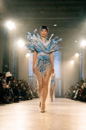 Rahul Mishra - Runway - Paris Fashion Week - Haute Couture Week Spring Summer 2026 A model walks the runway durinh the Rahul Mishra Haute Couture Week Spring Summer 2026 show as part of the Paris Fashion Week., Credit:Lounis Tiar Avalon France, Paris  Copyright: xLounisxTiarx xAvalonx 1069629016