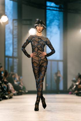 Rahul Mishra - Runway - Paris Fashion Week - Haute Couture Week Spring Summer 2026 A model walks the runway durinh the Rahul Mishra Haute Couture Week Spring Summer 2026 show as part of the Paris Fashion Week., Credit:Lounis Tiar Avalon France, Paris  Copyright: xLounisxTiarx xAvalonx 1069629038