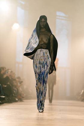 Rahul Mishra - Runway - Paris Fashion Week - Haute Couture Week Spring Summer 2026 A model walks the runway durinh the Rahul Mishra Haute Couture Week Spring Summer 2026 show as part of the Paris Fashion Week., Credit:Lounis Tiar Avalon France, Paris  Copyright: xLounisxTiarx xAvalonx 1069629724