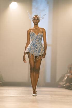 Rahul Mishra - Runway - Paris Fashion Week - Haute Couture Week Spring Summer 2026 A model walks the runway durinh the Rahul Mishra Haute Couture Week Spring Summer 2026 show as part of the Paris Fashion Week., Credit:Lounis Tiar Avalon France, Paris  Copyright: xLounisxTiarx xAvalonx 1069629742