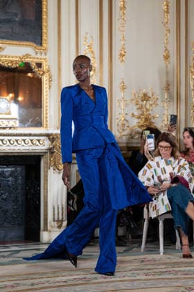 Imane Ayissi - Runway - Paris Fashion Week - Haute Couture Week Spring Summer 2026 Nala Luuna Diagouraga walks the runway during the Imane Ayissi Haute Couture Week Spring Summer 2026 show as part of Paris Fashion Week, Credit:Lounis Tiar Avalon United Kingdom, Paris  Copyright: xLounisxTiarx xAvalonx 1069622641