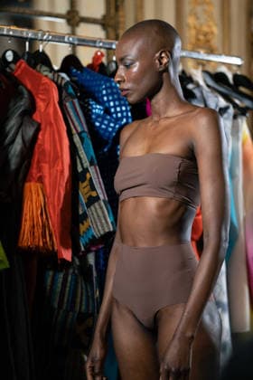 Imane Ayissi - Runway - Paris Fashion Week - Haute Couture Week Spring Summer 2026 Nala Luuna Diagouraga walks the runway during the Imane Ayissi Haute Couture Week Spring Summer 2026 show as part of Paris Fashion Week, Credit:Lounis Tiar Avalon United Kingdom, Paris  Copyright: xLounisxTiarx xAvalonx 1069622863