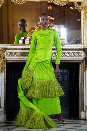 Imane Ayissi - Runway - Paris Fashion Week - Haute Couture Week Spring Summer 2026 Nala Luuna Diagouraga walks the runway during the Imane Ayissi Haute Couture Week Spring Summer 2026 show as part of Paris Fashion Week, Credit:Lounis Tiar Avalon United Kingdom, Paris  Copyright: xLounisxTiarx xAvalonx 1069624464