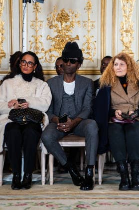 PFW - Imane Ayissi Runway Nigerian Singer Keziah Jones watches the runway during the Imane Ayissi Haute Couture Week Spring Summer 2026 show as part of Paris Fashion Week Paris, France on January 26, 2026. Photo by LounisPhotography ABACAPRESS.COM Paris France  Copyright: xLounisPhotography ABACAx