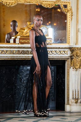 PFW - Imane Ayissi Runway Nala Luuna Diagouraga walks the runway during the Imane Ayissi Haute Couture Week Spring Summer 2026 show as part of Paris Fashion Week Paris, France on January 26, 2026. Photo by LounisPhotography ABACAPRESS.COM Paris France  Copyright: xLounisPhotography ABACAx