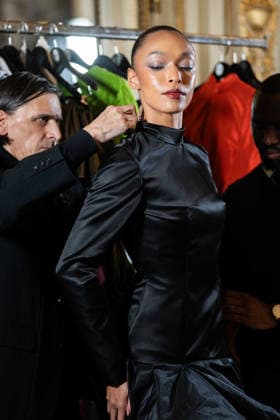 Imane Ayissi - Runway - Paris Fashion Week - Haute Couture Week Spring Summer 2026 Ophely Mezino walks the runway during the Imane Ayissi Haute Couture Week Spring Summer 2026 show as part of Paris Fashion Week, Credit:Lounis Tiar Avalon United Kingdom, Paris  Copyright: xLounisxTiarx xAvalonx 1069624061