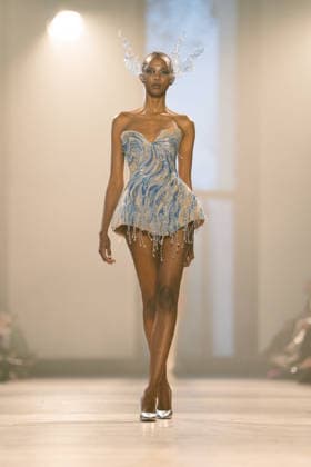 Rahul Mishra - Runway - Paris Fashion Week - Haute Couture Week Spring Summer 2026 A model walks the runway durinh the Rahul Mishra Haute Couture Week Spring Summer 2026 show as part of the Paris Fashion Week., Credit:Lounis Tiar Avalon France, Paris  Copyright: xLounisxTiarx xAvalonx 1069625486