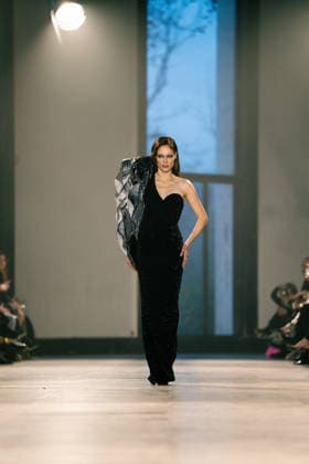PFW - Rahul Mishra Runway Coco rocha walks the runway durinh the Rahul Mishra Haute Couture Week Spring Summer 2026 show as part of the Paris Fashion Week. Paris, France on January 26, 2026. Photo by LounisPhotography ABACAPRESS.COM PAris France  Copyright: xLounisPhotography ABACAx