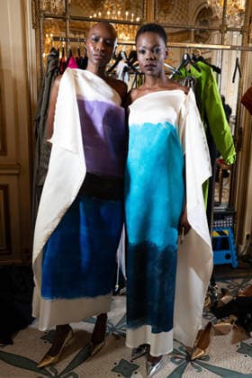 PFW - Imane Ayissi Runway A model walks the runway during the Imane Ayissi Haute Couture Week Spring Summer 2026 show as part of Paris Fashion Week Paris, France on January 26, 2026. Photo by LounisPhotography ABACAPRESS.COM Paris France  Copyright: xLounisPhotography ABACAx