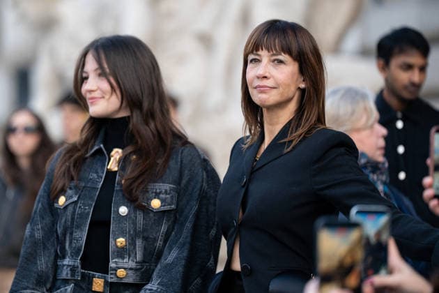 PFW - Schiaparelli Outside Juliette Lemley and Sophie Marceau attend the Schiaparelli Haute Couture Week Spring Summer 2026 show as part of Paris Fashion Week on January 26, 2026 in Paris, France . Photo by LounisPhotography ABACAPRESS.COM Paris France  Copyright: xLounisPhotography ABACAx