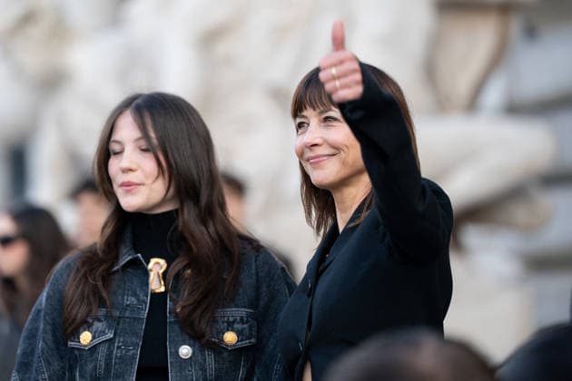 PFW - Schiaparelli Outside Juliette Lemley and Sophie Marceau attend the Schiaparelli Haute Couture Week Spring Summer 2026 show as part of Paris Fashion Week on January 26, 2026 in Paris, France . Photo by LounisPhotography ABACAPRESS.COM Paris France  Copyright: xLounisPhotography ABACAx