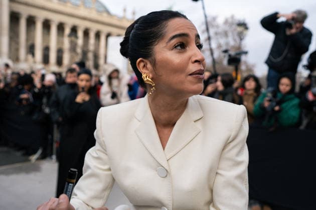 PFW - Schiaparelli Outside Leila beikhti attends the Schiaparelli Haute Couture Week Spring Summer 2026 show as part of Paris Fashion Week on January 26, 2026 in Paris, France . Photo by LounisPhotography ABACAPRESS.COM Paris France  Copyright: xLounisPhotography ABACAx
