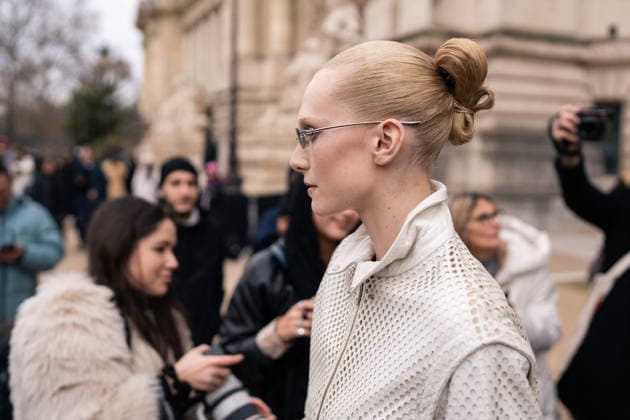 PFW - Schiaparelli Outside Alex Consani attends the Schiaparelli Haute Couture Week Spring Summer 2026 show as part of Paris Fashion Week on January 26, 2026 in Paris, France . Photo by LounisPhotography ABACAPRESS.COM Paris France  Copyright: xLounisPhotography ABACAx