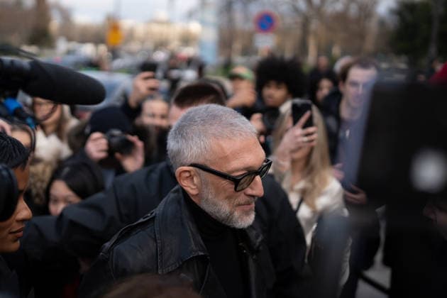 Schiaparelli - Outside Arrivals - Paris Fashion Week - Haute Couture Week Spring Summer 2026 Vincent Cassel attends the Schiaparelli Haute Couture Week Spring Summer 2026 show as part of Paris Fashion Week on January 26, 2026 in Paris, France, Credit:Lounis Tiar Avalon France, Paris  Copyright: xLounisxTiarx xAvalonx 1069629976