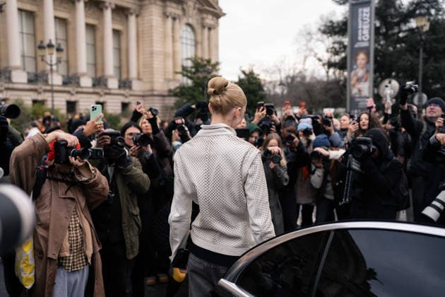 Schiaparelli - Outside Arrivals - Paris Fashion Week - Haute Couture Week Spring Summer 2026 Alex Consani attends the Schiaparelli Haute Couture Week Spring Summer 2026 show as part of Paris Fashion Week on January 26, 2026 in Paris, France, Credit:Lounis Tiar Avalon France, Paris  Copyright: xLounisxTiarx xAvalonx 1069630393