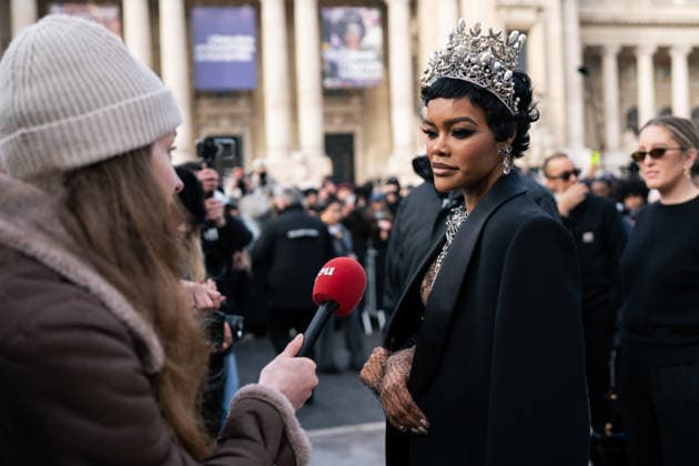 Schiaparelli - Outside Arrivals - Paris Fashion Week - Haute Couture Week Spring Summer 2026 Teyana Taylor attends the Schiaparelli Haute Couture Week Spring Summer 2026 show as part of Paris Fashion Week on January 26, 2026 in Paris, France, Credit:Lounis Tiar Avalon France, Paris  Copyright: xLounisxTiarx xAvalonx 1069630485