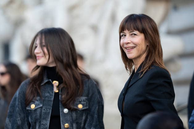 Schiaparelli - Outside Arrivals - Paris Fashion Week - Haute Couture Week Spring Summer 2026 Juliette Lemley and Sophie Marceau attend the Schiaparelli Haute Couture Week Spring Summer 2026 show as part of Paris Fashion Week on January 26, 2026 in Paris, France, Credit:Lounis Tiar Avalon France, Paris  Copyright: xLounisxTiarx xAvalonx 1069630600
