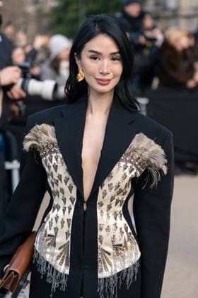 Schiaparelli - Outside Arrivals - Paris Fashion Week - Haute Couture Week Spring Summer 2026 Heart Evangelista attends the Schiaparelli Haute Couture Week Spring Summer 2026 show as part of Paris Fashion Week on January 26, 2026 in Paris, France, Credit:Lounis Tiar Avalon France, Paris  Copyright: xLounisxTiarx xAvalonx 1069630701