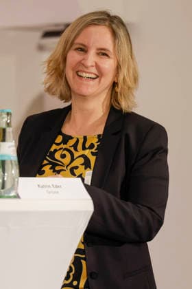 IHK-Wahlgipfel - Wirtschaft im Dialog mit der Politik zur Landtagswahl Rheinland-Pfalz 2026 Spitzenkandidatin ihrer Partei Katrin Eder Ministerin für Klimaschutz, Umwelt, Energie und Mobilität, Bündnis 90 Die Grünen 26.01.26 *** IHK Election Summit Business in dialog with politicians for the Rhineland-Palatinate 2026 state election Top candidate of her party Katrin Eder Minister for Climate Protection, Environment, Energy and Mobility, Bündnis 90 Die Grünen 26 01 26
