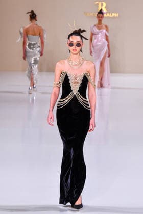PFW - Haute Couture - Tamara Ralph Runway A model walks the runway during the Tamara Ralph Haute Couture Week Spring Summer 2026 show as part of Paris Fashion Week on January 26, 2026 in Paris, France. Photo by Shootpix ABACAPRESS.COM Paris France  Copyright: xShootPix ABACAx