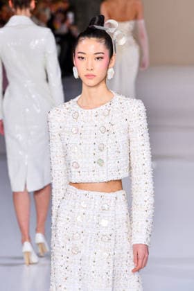 PFW - Haute Couture - Tamara Ralph Runway A model walks the runway during the Tamara Ralph Haute Couture Week Spring Summer 2026 show as part of Paris Fashion Week on January 26, 2026 in Paris, France. Photo by Shootpix ABACAPRESS.COM Paris France  Copyright: xShootPix ABACAx