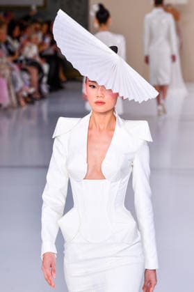 PFW - Haute Couture - Tamara Ralph Runway A model walks the runway during the Tamara Ralph Haute Couture Week Spring Summer 2026 show as part of Paris Fashion Week on January 26, 2026 in Paris, France. Photo by Shootpix ABACAPRESS.COM Paris France  Copyright: xShootPix ABACAx