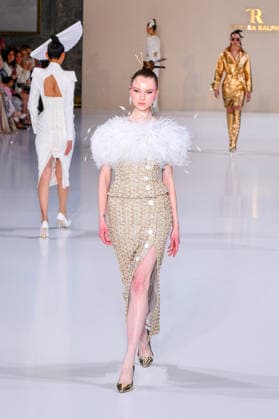 PFW - Haute Couture - Tamara Ralph Runway A model walks the runway during the Tamara Ralph Haute Couture Week Spring Summer 2026 show as part of Paris Fashion Week on January 26, 2026 in Paris, France. Photo by Shootpix ABACAPRESS.COM Paris France  Copyright: xShootPix ABACAx
