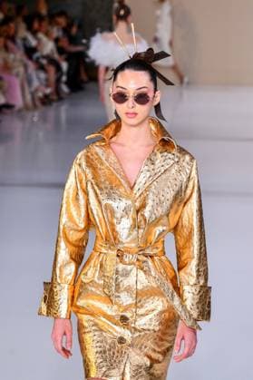 PFW - Haute Couture - Tamara Ralph Runway A model walks the runway during the Tamara Ralph Haute Couture Week Spring Summer 2026 show as part of Paris Fashion Week on January 26, 2026 in Paris, France. Photo by Shootpix ABACAPRESS.COM Paris France  Copyright: xShootPix ABACAx