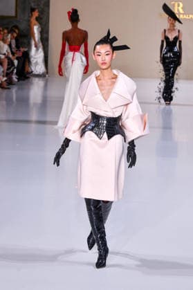 PFW - Haute Couture - Tamara Ralph Runway A model walks the runway during the Tamara Ralph Haute Couture Week Spring Summer 2026 show as part of Paris Fashion Week on January 26, 2026 in Paris, France. Photo by Shootpix ABACAPRESS.COM Paris France  Copyright: xShootPix ABACAx