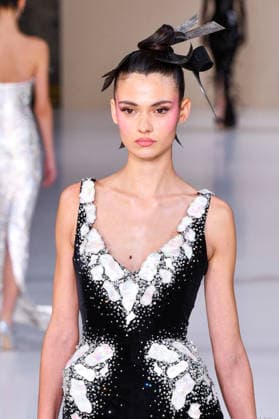 PFW - Haute Couture - Tamara Ralph Runway A model walks the runway during the Tamara Ralph Haute Couture Week Spring Summer 2026 show as part of Paris Fashion Week on January 26, 2026 in Paris, France. Photo by Shootpix ABACAPRESS.COM Paris France  Copyright: xShootPix ABACAx