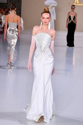 PFW - Haute Couture - Tamara Ralph Runway A model walks the runway during the Tamara Ralph Haute Couture Week Spring Summer 2026 show as part of Paris Fashion Week on January 26, 2026 in Paris, France. Photo by Shootpix ABACAPRESS.COM Paris France  Copyright: xShootPix ABACAx