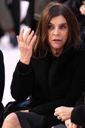 PFW - Chanel Front Row Carine Roitfeld attending the Chanel Haute Couture Week Spring Summer 2026 show as part of Paris Fashion Week on January 27, 2026 in Paris, France. Photo by Alexis Jumeau ABACAPRESS.COM Paris France  Copyright: xJumeauxAlexis ABACAx
