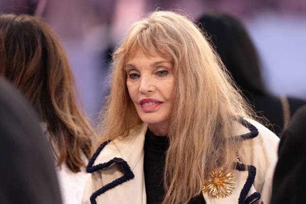 PFW - Chanel Front Row Arielle Dombasle attending the Chanel Haute Couture Week Spring Summer 2026 show as part of Paris Fashion Week on January 27, 2026 in Paris, France. Photo by Alexis Jumeau ABACAPRESS.COM Paris France  Copyright: xJumeauxAlexis ABACAx