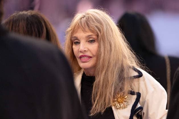 PFW - Chanel Front Row Arielle Dombasle attending the Chanel Haute Couture Week Spring Summer 2026 show as part of Paris Fashion Week on January 27, 2026 in Paris, France. Photo by Alexis Jumeau ABACAPRESS.COM Paris France  Copyright: xJumeauxAlexis ABACAx