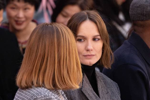 PFW - Chanel Front Row Ana Girardot attending the Chanel Haute Couture Week Spring Summer 2026 show as part of Paris Fashion Week on January 27, 2026 in Paris, France. Photo by Alexis Jumeau ABACAPRESS.COM Paris France  Copyright: xJumeauxAlexis ABACAx