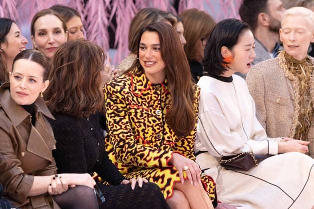 PFW - Chanel Front Row Penelope Cruz, Dua Lipa, Kim Go-eun attending the Chanel Haute Couture Week Spring Summer 2026 show as part of Paris Fashion Week on January 27, 2026 in Paris, France. Photo by Alexis Jumeau ABACAPRESS.COM Paris France  Copyright: xJumeauxAlexis ABACAx