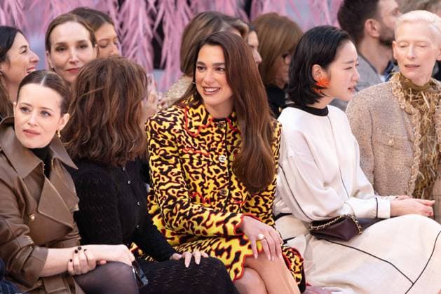 PFW - Chanel Front Row Penelope Cruz, Dua Lipa, Kim Go-eun attending the Chanel Haute Couture Week Spring Summer 2026 show as part of Paris Fashion Week on January 27, 2026 in Paris, France. Photo by Alexis Jumeau ABACAPRESS.COM Paris France  Copyright: xJumeauxAlexis ABACAx