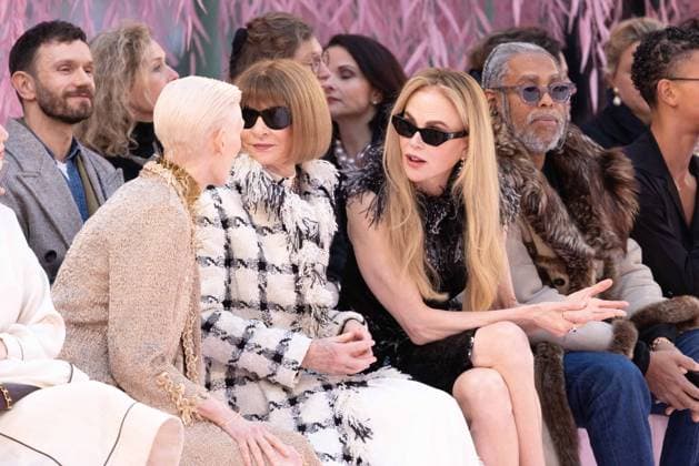 PFW - Chanel Front Row Tilda Swinton, Anna Wintour, Nicole Kidman attending the Chanel Haute Couture Week Spring Summer 2026 show as part of Paris Fashion Week on January 27, 2026 in Paris, France. Photo by Alexis Jumeau ABACAPRESS.COM Paris France  Copyright: xJumeauxAlexis ABACAx